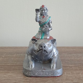 龍普年 龍普年轎 龍普年喬 龍普念 2560 招財女神騎豬供奉尊 泰國聖物 業務 生意 網拍 萊泰一