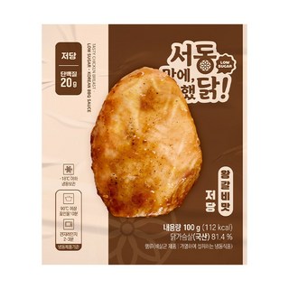 서동 맛에 반했닭 닭가슴살 왕갈비, 20개, 100g