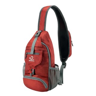 워터플라이 패커블 소형 크로스바디 슬링 백팩 어깨 상체 가방 데이팩 하이킹 여행용