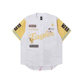 한화 이글스 유니폼 옐로우 (논마킹 버전) ts516