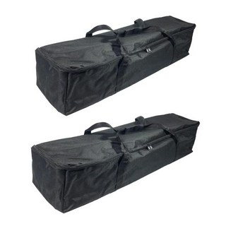 플래시 라이트 스탠드용 삼각대 운반 케이스 가방 보호대 보관 가방 텐트 폴 스피커 스탠드 모노포드 사진 스튜디오, 2) 80cmx21cmx21cm, 1개