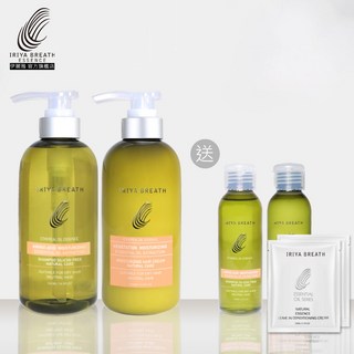 IRIYA伊麗雅 植萃保濕洗髮潤髮組 無矽靈 適合乾性/中性髮質, 1個