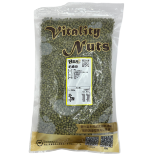日生元 毛綠豆 600g - 天然健康，口感綿密，適合各式料理, 1個