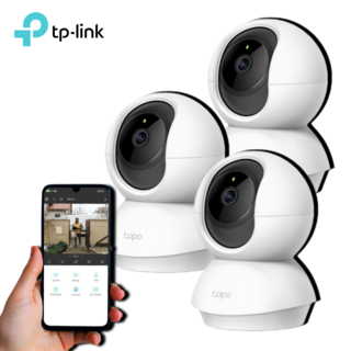 타포 홈 보안 WIFI 카메라 실내용, Tapo C200, 3개