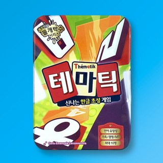 행복한바오밥 블리츠 카드 두뇌 가족 초성 스피드 게임, 단품, 1개