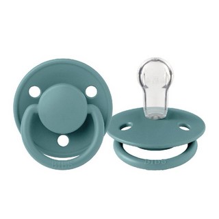 桃園小太陽 BIBS 丹麥 DE LUX 矽膠奶嘴 0-18M 一般款 夜光款 丹麥奶嘴 奶嘴 夜光奶嘴, 海綠0-18M, 1個