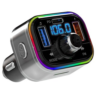 넥스트유 QC 3.0 고속 충전 겸용 7 in 1 블루투스 무선 카팩, NEXT-5422BTC, 혼합색상