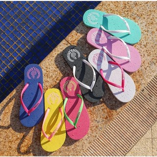 糖果色女款人字拖 女生夾脚拖 時尚夏日沙灘鞋 簡約平底女鞋 海邊外穿涼拖鞋 輕巧柔軟, 經典黑,【M】約適合36~37碼