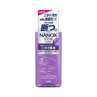 LION NANOX 奈米樂 超濃縮洗衣精 抗菌消臭 強力洗淨 日本境內版 獅王 660g, 1個, NANOX異味専用640g #50668