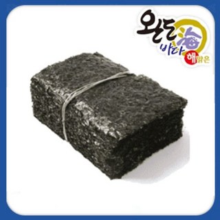 국산 재래돌김/재래김 100장 (완도산/수작업 선별 프리미엄 선물용)(완도바다해맑은), 1개, 상세정보참조
