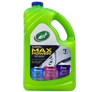 Turtle Wax 龜牌 超潔淨3效洗車精 50597 2.95L 三段清潔力 超強泡沫 車漆輪圈玻璃, 1個