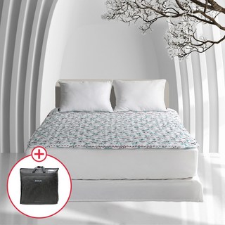 보국전자 에어셀 좌우분리 캠핑 전기요 리틀 포레스트 BKB-1461Q, 혼합색상, Q(160 x 200 cm)