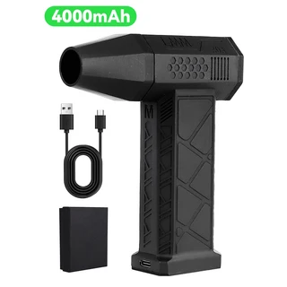 무소음탁상용선풍기 공업용환풍기 BLDC미니 터보 격렬한 선풍기 제트 터보 선풍기 고속 덕트 선풍기 공기, 01 Black 110000RPM_01 CHINA, 01 CHINA