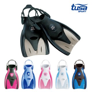 TUSA 투사 UF-14Z 스트랩 핀 오리발 베스트셀러, BK/M