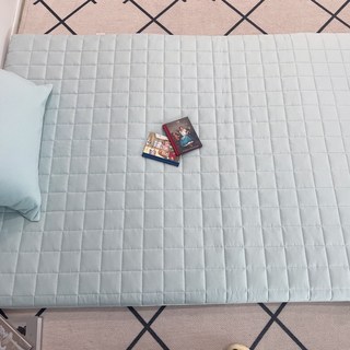 100% 국내생산 포시즌 사계절 무지 누빔 요커버, 애플 민트