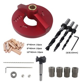 컵스타일 힌지 보링 지그 드릴 가이드 수직 포켓 홀 우드 도웰링 펀처 목공 펀치 로케이터 35mm, 05 typeC, 1개