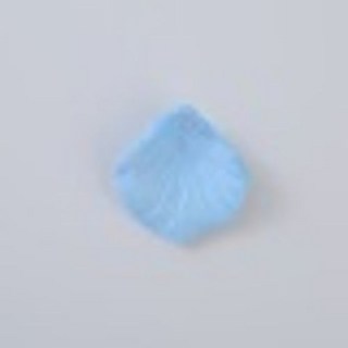 仿真玫瑰花瓣 婚禮生日求婚佈置拍照道具裝飾, 淺藍, 1個