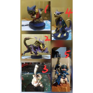 魔物獵人崛起 Monster Hunter Rise 艾路 加爾克 怨虎龍 公仔, 1個, 4