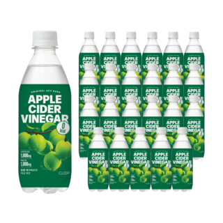 클룹 애사비소다 매실, 24개, 500ml