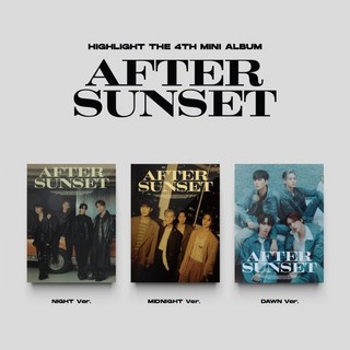 HIGHLIGHT 迷你4輯《AFTER SUNSET》(版本隨機/無海報), 1CD