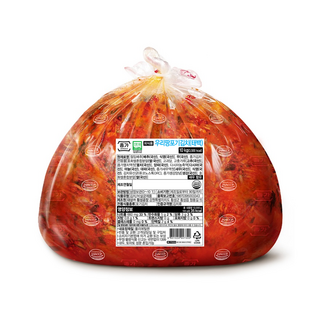 종가 우리땅 배추김치 태백, 10kg, 1개