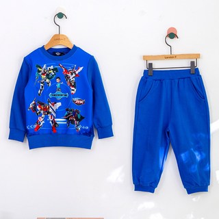 정품 헬로 카봇 긴팔 하이드 상하복 옷 바지 세트