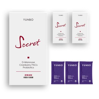【YUNBO 澐上】舒密派對 60粒3入 女性益生菌 專利蔓越莓 維生素C 葉酸，呵護女性私密處，維持健康環境，告別難言之隱, 1個, 【YUNBO 澐上】舒密派對60粒3入