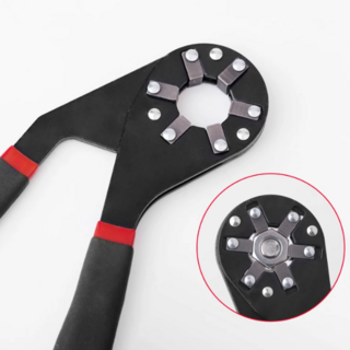 올인원 만능 스패너 매직렌치 200mm 육각 멀티렌치 크기조절 볼트 조절 만능공구 깔깔이 공구 라쳇렌치, 1개