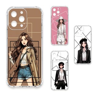 24H快速出貨 TRON S25/ Plus/ Ultra 雜誌風女孩 四角防摔 軟殼 手機殼