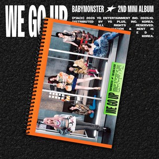 BABYMONSTER 2nd MINI ALBUM WE GO UP, Go Ver.