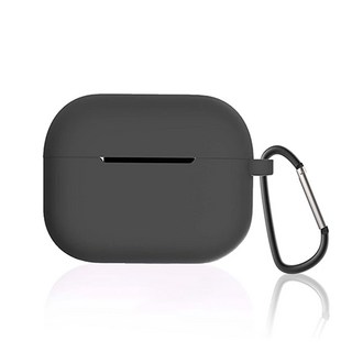 AirPods Pro 保護殼 彈性矽膠防油 可水洗保護套, 經典黑, 1個, Airpods Pro2