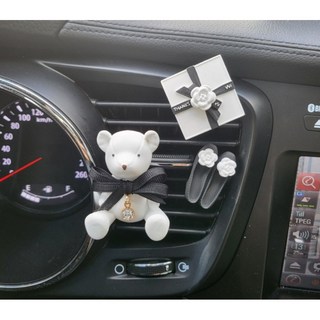 NEW 까멜리아 오너먼트 3종세트석고방향제 / 차량용방향제 / 차량방향제추천, 까멜리아(구두), 까멜리아(박스-화이트), 가죽곰돌이(더블리본), 1개