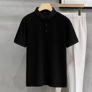 涼感短袖素色商務休閒POLO衫【M-5XL】