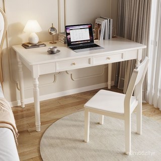 學生家用實木書桌學習桌，兒童臥室寫字檯，簡約現代風電腦桌, 776原木色,1.2米實木書桌單桌