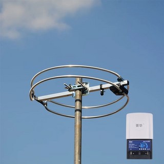 원형 FM 안테나 전방향 하얀색 케이블 통신 실내, 20m, 1개, 화이트 안테나증폭기