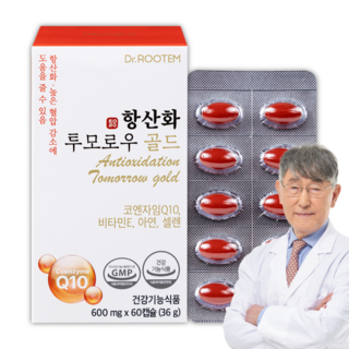 닥터루템 이시형박사 항산화 투모로우 골드 코엔자임 Q10 36g, 60정, 1개
