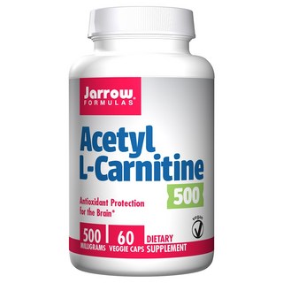 Jarrow FORMULAS 賈羅公式 乙醯左旋肉鹼素食膠囊 500mg, 60顆, 1罐