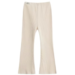 萱寶媽咪baby童裝館 韓版兒童春秋薄款喇叭褲 女童復古喇叭長褲 寬鬆彈力打底褲 童褲