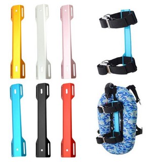 알루미늄 합금 스쿠버 다이빙 싱글 탱크 어댑터 (STA) 백플레이트, 03 Black