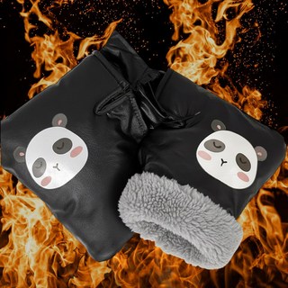 믿추 오토바이 방한 장갑 토시 가죽 방수 방풍 핸들커버, (단품) 방한토시