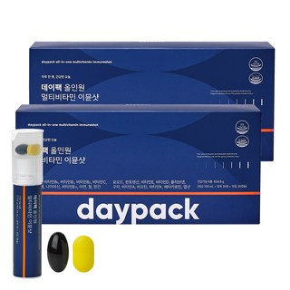 데이팩 올인원 액상 멀티비타민 이뮨샷 5000%, 2개, 30회분