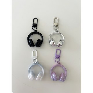 미니 헤드셋 감성 헤드폰 Y2K 키링