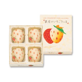 도쿄바나나 긴자 딸기 케이크 4개입, 250g, 1개
