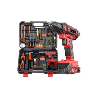 Ogula小倉 288VF電鑽套裝 一電 - 多功能家用電動螺絲起子工具組, 1個