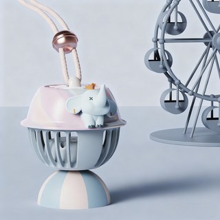 ANYOU 목걸이 선풍기 USB 충전 슬립 휴대용 휴대용 아웃도어 미니 선풍기, 푸른 색