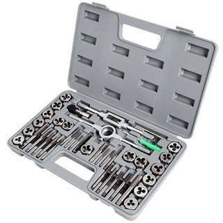 인서트탭 탭드릴 핸드탭 40pcs, 1세트