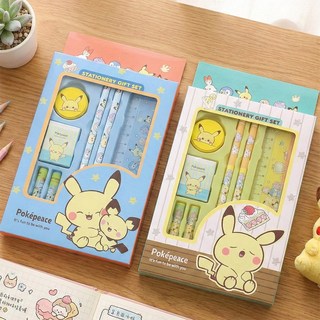 포켓몬스터 학용품 문구 2개 단체 선물 연필 지우개 자 연필보호캡 연필깎이, 1개, 랜덤