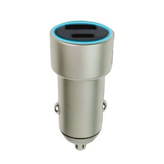 60W PD+QC雙孔車用充電器 - 快速充電, CQ002-車充-QQ-B65-珍珠冽