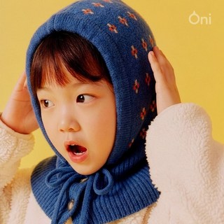 콩알 니트 키즈 바라클라바