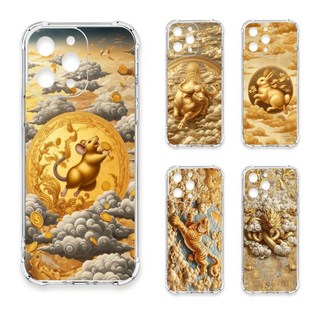 24H快速出貨 TRON 三星 A52/52s 金碧輝煌招財十二生肖 四角防摔 軟殼 手機殼